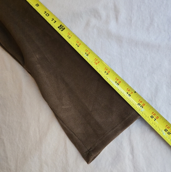 Les Amis Open Front Soft Touch Duster Cardigan Light Brown Fall Layering - Picture 8 of 11